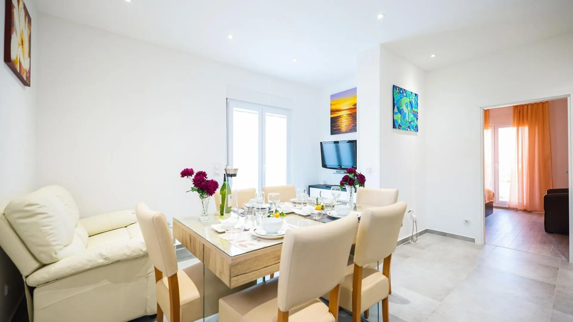Ferienwohnung In Sukosan Mit Grosser Terrasse דירה